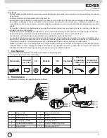 Предварительный просмотр 3 страницы Elvox 46216.310E Installation And Operation Manual