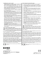 Предварительный просмотр 8 страницы Elvox 46260.5P Installation And Operation Manual