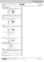 Предварительный просмотр 3 страницы Elvox 46633.220 Operating Instruction