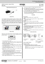 Предварительный просмотр 4 страницы Elvox 46633.220 Operating Instruction