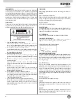 Preview for 6 page of Elvox 46826.212D Installation And Operation Manual