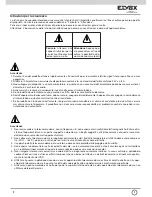 Предварительный просмотр 2 страницы Elvox 52D0/EIR Installation And Operation Manual