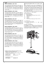 Предварительный просмотр 2 страницы Elvox 68IF Installation And Operation Manual