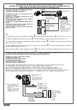 Предварительный просмотр 7 страницы Elvox 837/OCT Wiring Instructions