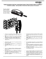 Preview for 3 page of Elvox 885E Installation And Operation Manual