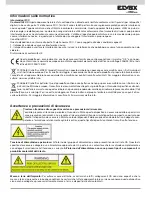 Preview for 2 page of Elvox FW-V 3.00 Operation Manual