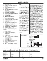 Preview for 3 page of Elvox Petrarca 62KG Installation And Operation Manual