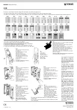 Предварительный просмотр 2 страницы Elvox Vimar 8000 Series Instruction Manual