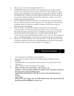 Preview for 6 page of Elwa HOTRUN-VE 38VE Operating And Installation Instructions