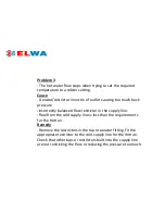 Предварительный просмотр 12 страницы Elwa Hotrun Service Manual