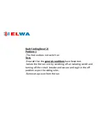 Предварительный просмотр 14 страницы Elwa Hotrun Service Manual