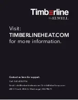 Preview for 16 page of ELwell Timberline User Manual