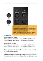 Предварительный просмотр 6 страницы elysia xpressor 500 Instruction Booklet