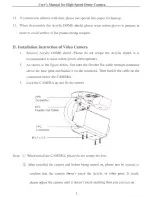 Предварительный просмотр 4 страницы Elyssa EDV-PTZ600DN Operation Manual