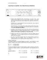 Предварительный просмотр 15 страницы EM Acoustics AQ-3 User Manual