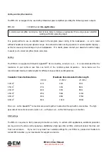 Предварительный просмотр 6 страницы EM Acoustics EMS-112 User Manual