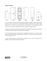 Предварительный просмотр 4 страницы EM Acoustics i-2 User Manual