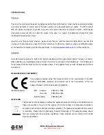 Предварительный просмотр 3 страницы EM Acoustics Quake MSE-118 User Manual