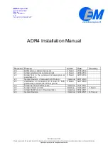 Предварительный просмотр 1 страницы EM Motorsport ADR4 Installation Manual