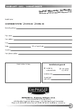 Preview for 15 page of EM Phaser ECP25-G5 Installation & Operating Manual