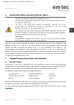 Preview for 7 page of em-tec BioProTT Clamp-On SL User Manual