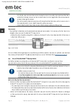 Preview for 12 page of em-tec BioProTT Clamp-On SL User Manual