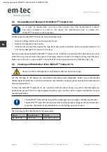 Preview for 14 page of em-tec BioProTT Clamp-On SL User Manual