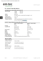 Preview for 24 page of em-tec BioProTT Clamp-On SL User Manual