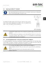 Предварительный просмотр 19 страницы em-tec BioProTT FlowMCP User Manual