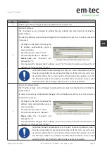 Предварительный просмотр 35 страницы em-tec BioProTT FlowMCP User Manual