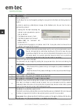 Предварительный просмотр 40 страницы em-tec BioProTT FlowMCP User Manual