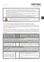 Предварительный просмотр 61 страницы em-tec BioProTT FlowMCP User Manual