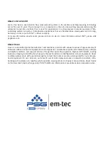 Предварительный просмотр 79 страницы em-tec BioProTT FlowMCP User Manual