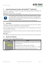 Предварительный просмотр 25 страницы em-tec BioProTT FlowTrack SL User Manual