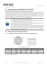 Предварительный просмотр 30 страницы em-tec BioProTT FlowTrack SL User Manual