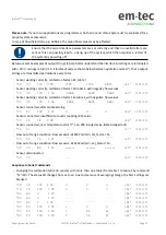 Preview for 33 page of em-tec BioProTT FlowTrack SL User Manual