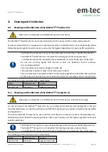 Preview for 39 page of em-tec BioProTT FlowTrack SL User Manual