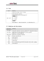 Предварительный просмотр 12 страницы em-tec BioProTT Operating Instructions Manual