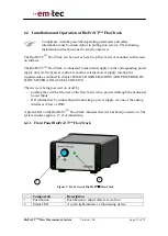 Предварительный просмотр 21 страницы em-tec BioProTT Operating Instructions Manual