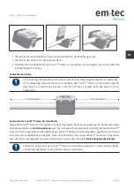 Предварительный просмотр 19 страницы em-tec SonoTT Ultrasonic FlowComputer Manual