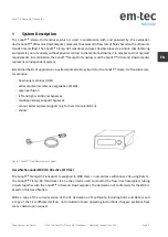 Preview for 5 page of em-tec SonoTT Operating Instructions Manual