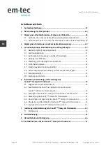 Предварительный просмотр 26 страницы em-tec SonoTT Operating Instructions Manual