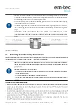 Предварительный просмотр 37 страницы em-tec SonoTT Operating Instructions Manual