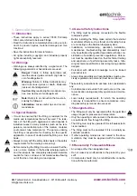 Предварительный просмотр 3 страницы EM-Technik 7F800 Operation And Assembly Instructions