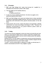 Preview for 8 page of EM TEST CWS 500A / 75 Manual