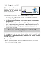 Preview for 9 page of EM TEST CWS 500A / 75 Manual