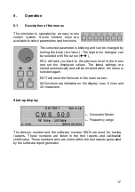 Preview for 18 page of EM TEST CWS 500A / 75 Manual