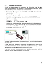 Preview for 30 page of EM TEST CWS 500A / 75 Manual