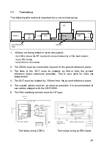 Preview for 41 page of EM TEST CWS 500A / 75 Manual