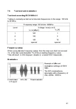 Preview for 42 page of EM TEST CWS 500A / 75 Manual